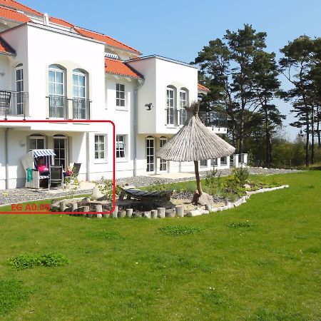 3 Zimmer Ferienwohnung Haus Meeresblick Mit Meerblick A005 Mit Suedterrasse Und Strandkorb بابي المظهر الخارجي الصورة