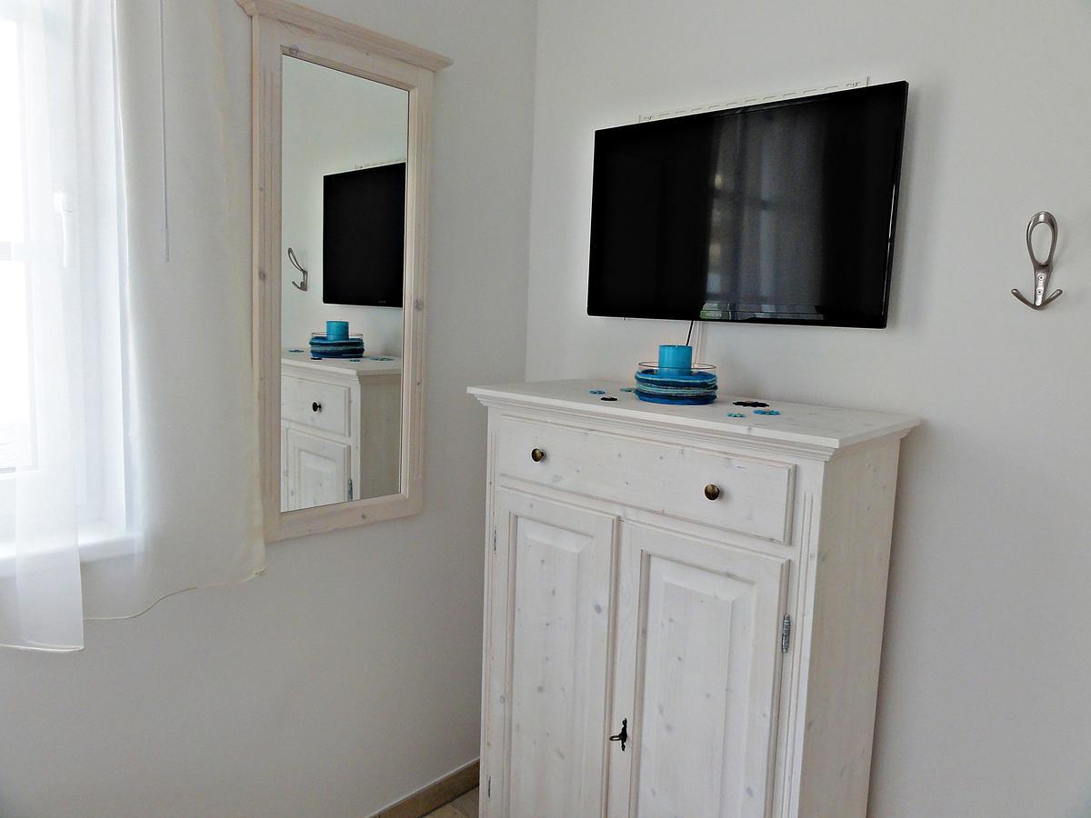 3 Zimmer Ferienwohnung Haus Meeresblick Mit Meerblick A005 Mit Suedterrasse Und Strandkorb بابي المظهر الخارجي الصورة